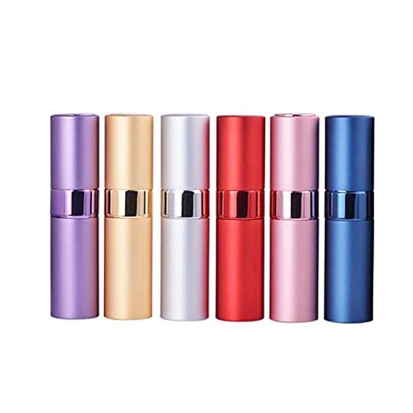 storage bottles & jars 100pcs /lot 10ml colorful aluminum refillable perfume spray bottle twist tpye small for travel portable pocket vial
storage bottles & jars 100pcs /lot 10ml colorful aluminum refillable perfume spray bottle twist tpye small for travel portable pocket vial