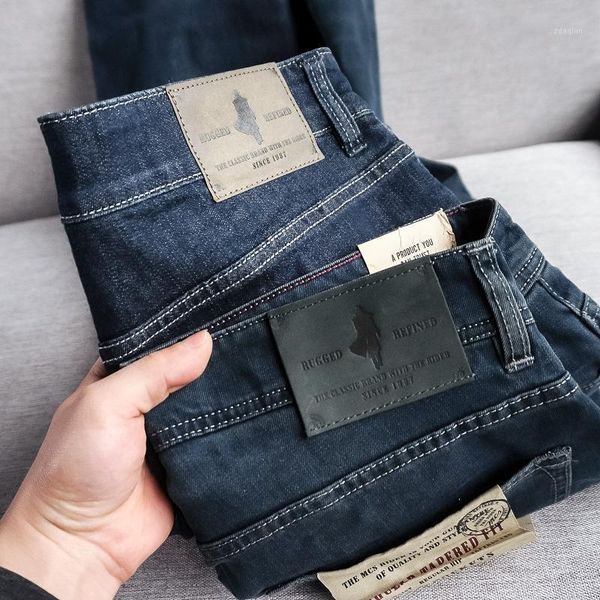 oversized spring and autumn slim slimming men's straight casual stretch jeans for men, Blue
oversized spring and autumn slim slimming men's straight casual stretch jeans for men, Blue