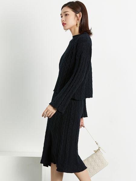 short in size clearance limited-time special offer casual slimming youthful-looking idle style wool knitted skirt two-piece suit for women, Black;gray
short in size clearance limited-time special offer casual slimming youthful-looking idle style wool knitted skirt two-piece suit for women, Black;gray