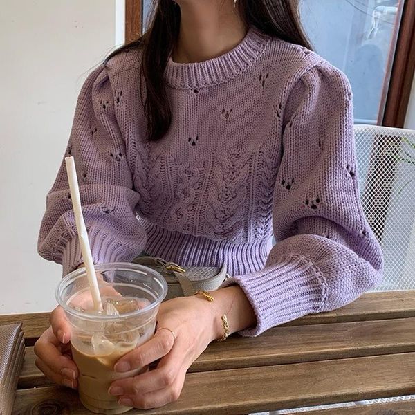 women's sweaters elegant ladies pullover women solid knit sweater 2021 autumn winter puff sleeve fashion hollow sweet, White;black
women's sweaters elegant ladies pullover women solid knit sweater 2021 autumn winter puff sleeve fashion hollow sweet, White;black