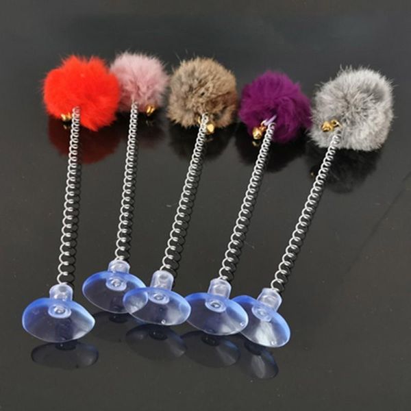 cat toys 3pcs sucker spring bell swing ball plastic funny plush elastic toy pet self interactive
cat toys 3pcs sucker spring bell swing ball plastic funny plush elastic toy pet self interactive