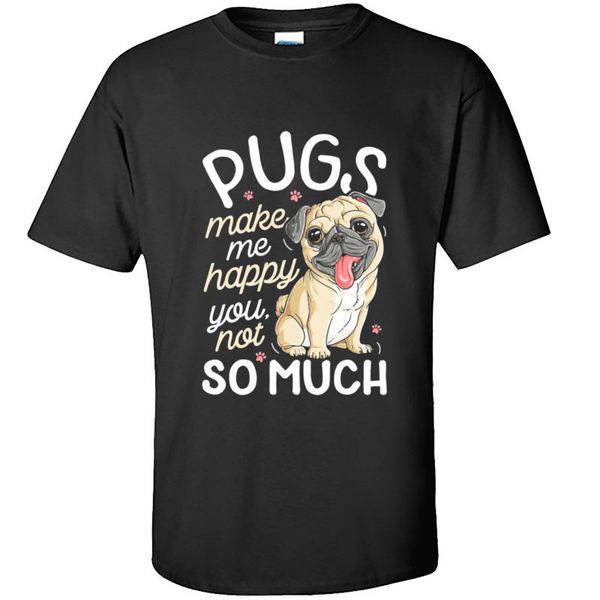 ccccsportPug Cute Animal Print New Tee Shirts Pugs Make Me Happy Letter Print Cotton Male T Shirt Dog Corgi Party Tees Family Tshirt, White
ccccsportPug Cute Animal Print New Tee Shirts Pugs Make Me Happy Letter Print Cotton Male T Shirt Dog Corgi Party Tees Family Tshirt, White