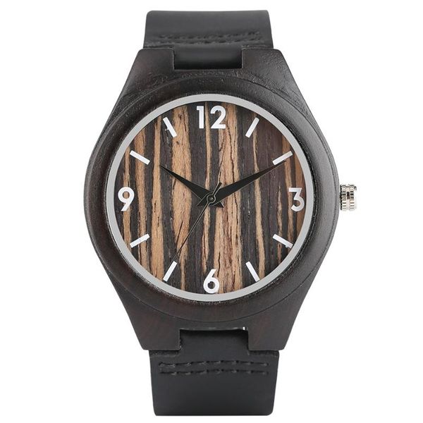 wristwatches redfire coffee stripes black analog display men's ebony wood watch quartz wristwatch natural stylish wooden men clock, Slivery;brown
wristwatches redfire coffee stripes black analog display men's ebony wood watch quartz wristwatch natural stylish wooden men clock, Slivery;brown