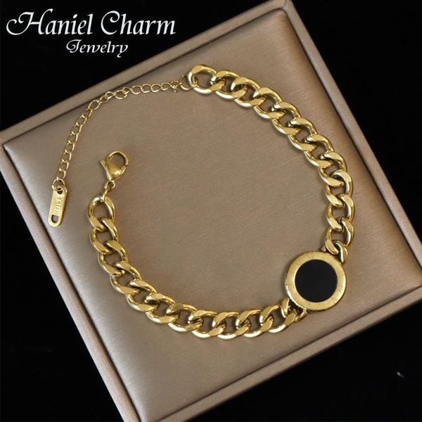 charm bracelets luxury jewelry rose gold stainless steel roman numerals chunky & bangles female bracelet for women, Golden;silver
charm bracelets luxury jewelry rose gold stainless steel roman numerals chunky & bangles female bracelet for women, Golden;silver