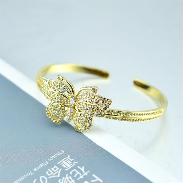 bangle 2021 arrival golden cz zirconia butterfly charm bracelets for women party wedding bride bridesmaid jewelry, Black
bangle 2021 arrival golden cz zirconia butterfly charm bracelets for women party wedding bride bridesmaid jewelry, Black