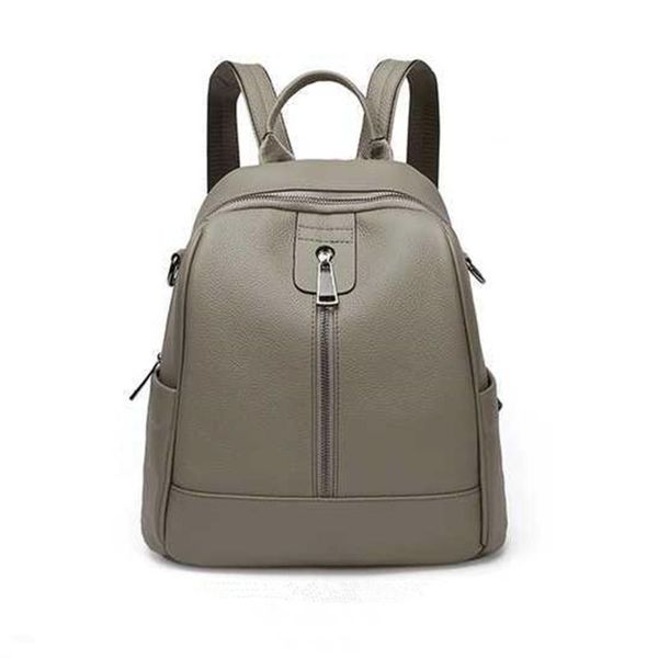 fashion women backpack 100% cowhide genuine leather backpacks grey travel bags college student notebook schoolbag style
fashion women backpack 100% cowhide genuine leather backpacks grey travel bags college student notebook schoolbag style