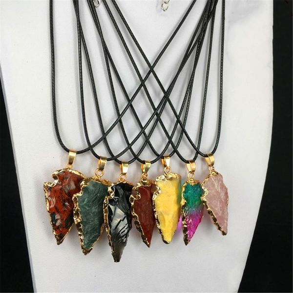natural obsidian crystal gemstone arrow head pendant cord necklace or choker decorative objects & figurines
natural obsidian crystal gemstone arrow head pendant cord necklace or choker decorative objects & figurines
