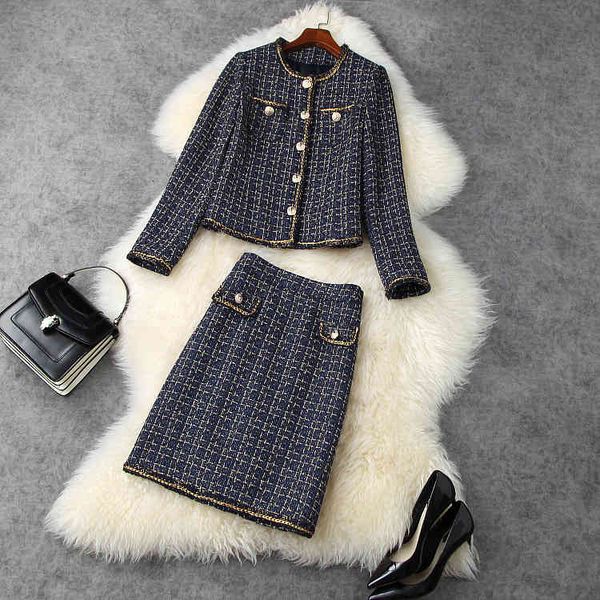 dress europe and the united states women's winter long sleeve coat buttons skirts fashion blue tweed suit 2fff, White
dress europe and the united states women's winter long sleeve coat buttons skirts fashion blue tweed suit 2fff, White