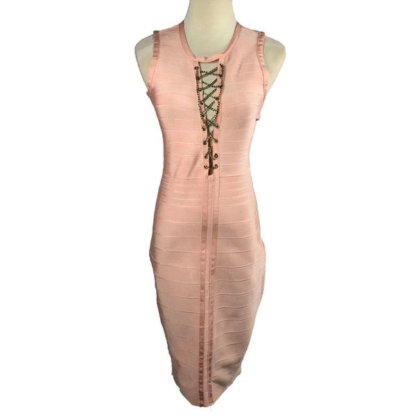 sleeveless knitted knee length bandage dress summer o neck club black pink ivory d0976 210514, Black;gray
sleeveless knitted knee length bandage dress summer o neck club black pink ivory d0976 210514, Black;gray