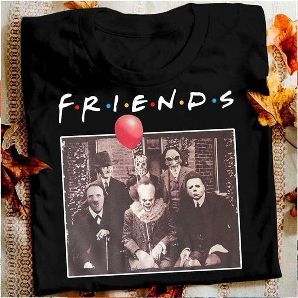 horror friends michael myers men t shirt jason voorhees halloween friend tv show character pennywise, White;black
horror friends michael myers men t shirt jason voorhees halloween friend tv show character pennywise, White;black