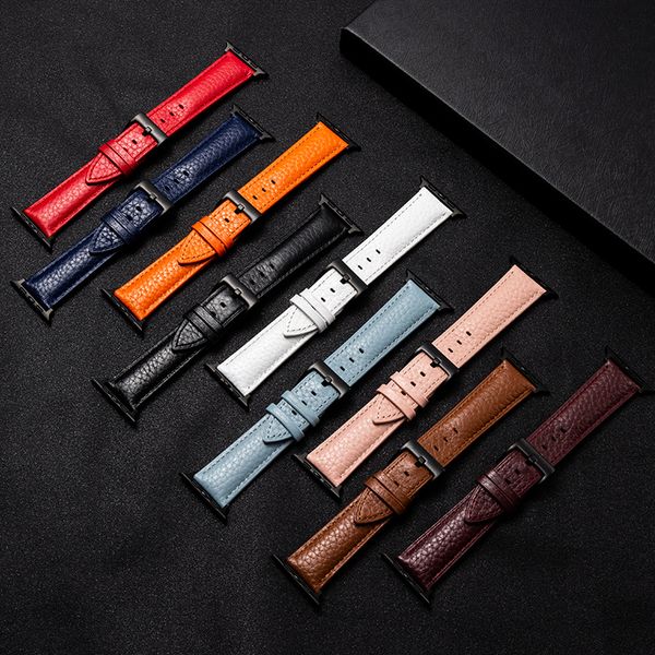 apple watch first layer lychee pattern pin buckle bands suitable for iwatch1 2 3 4 5 6 se men's and women's style leather fashion, Black;brown
apple watch first layer lychee pattern pin buckle bands suitable for iwatch1 2 3 4 5 6 se men's and women's style leather fashion, Black;brown