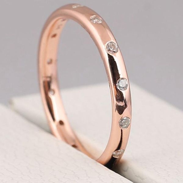 original 925 sterling silver pan ring shiny rose gold with crystal round for women wedding party gift fashion jewelry cluster rings, Golden;silver
original 925 sterling silver pan ring shiny rose gold with crystal round for women wedding party gift fashion jewelry cluster rings, Golden;silver