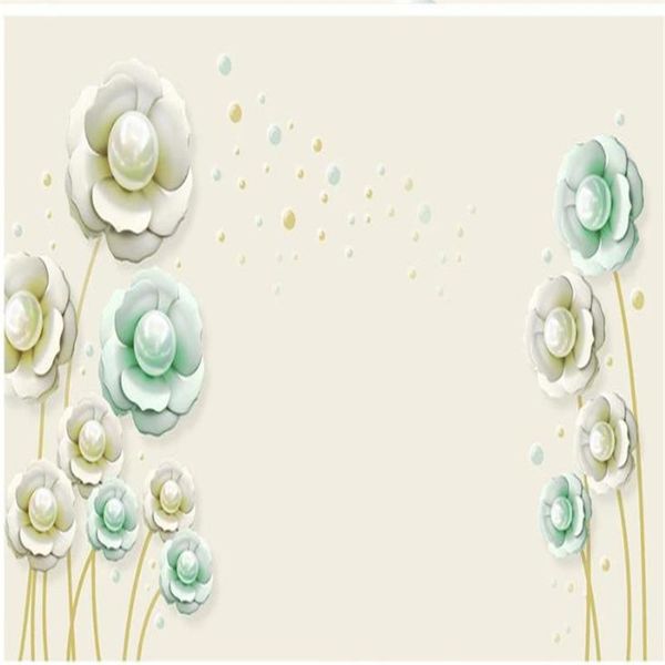 wallpapers custom 3d three-dimensional jewelry flower modern wallpaper for living room
wallpapers custom 3d three-dimensional jewelry flower modern wallpaper for living room