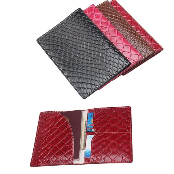 card holders pu leather passport cover protector fashion alligator embossing travel case men women id holder wallet, Brown;gray
card holders pu leather passport cover protector fashion alligator embossing travel case men women id holder wallet, Brown;gray