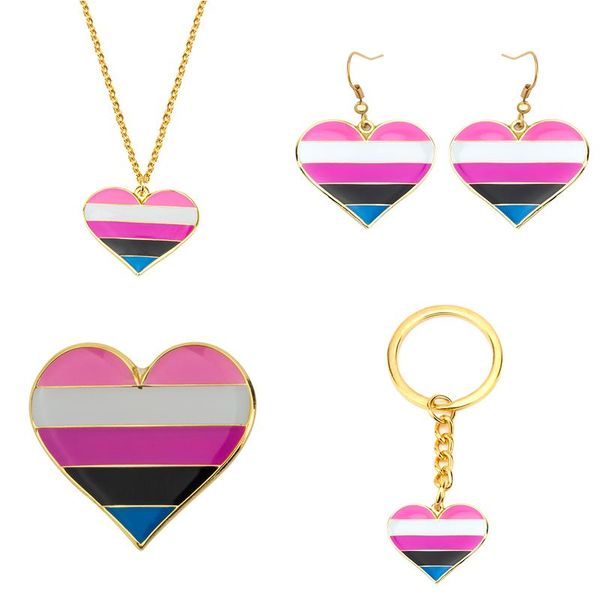 dangle & chandelier gender fluid earrings pride necklace key ring badge set jewelry for women men lovers gift, Silver
dangle & chandelier gender fluid earrings pride necklace key ring badge set jewelry for women men lovers gift, Silver
