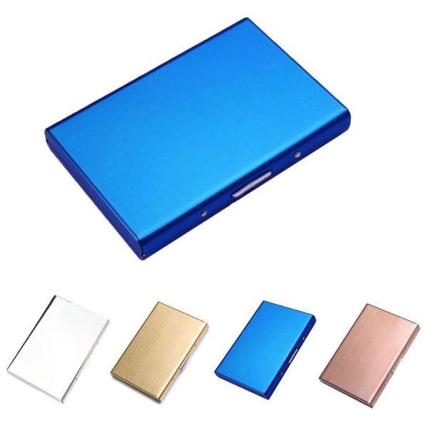 card holders stainless steel bank holder for men anti case travel cardholder protect id wallet metal z1v0, Brown;gray
card holders stainless steel bank holder for men anti case travel cardholder protect id wallet metal z1v0, Brown;gray