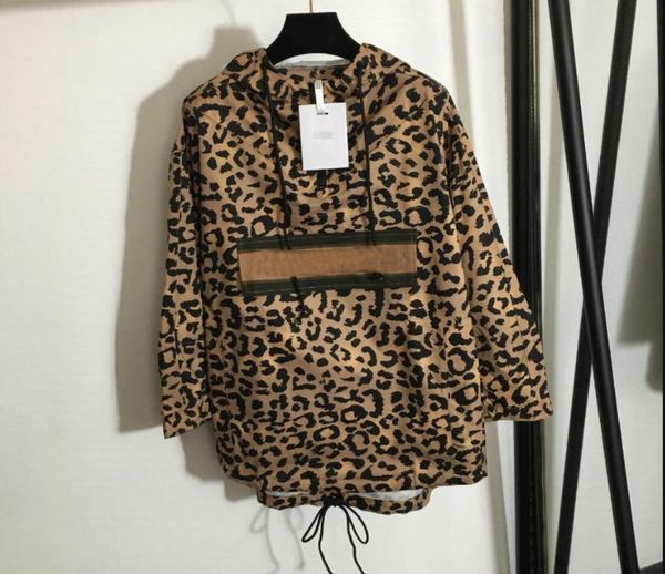 women's jackets 2021 runway oversized loose coat women hooded leopard print embroidery streetwear long sleeve casual fashion jacket pul, Black;brown
women's jackets 2021 runway oversized loose coat women hooded leopard print embroidery streetwear long sleeve casual fashion jacket pul, Black;brown