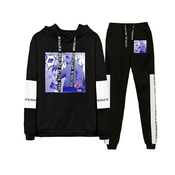 men's hoodies & sweatshirts world's end halem two piece set women/men long sleeve hoodies+long pants kawaii hoodie japan clothes, Black
men's hoodies & sweatshirts world's end halem two piece set women/men long sleeve hoodies+long pants kawaii hoodie japan clothes, Black