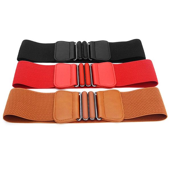 belts fashion waist women lady solid stretch elastic wide belt dress adornment for waistband, Black;brown
belts fashion waist women lady solid stretch elastic wide belt dress adornment for waistband, Black;brown