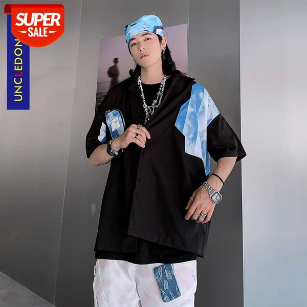 uncledonjm colour block short sleeve shirt hip hop korean clothes mens fashion clothing trends oversized ubo2120 #ok9w, White;black
uncledonjm colour block short sleeve shirt hip hop korean clothes mens fashion clothing trends oversized ubo2120 #ok9w, White;black