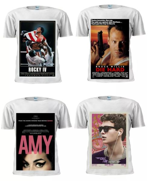 film tshirt movie poster inspired t shirt men women trendy white tshirt, White;black
film tshirt movie poster inspired t shirt men women trendy white tshirt, White;black