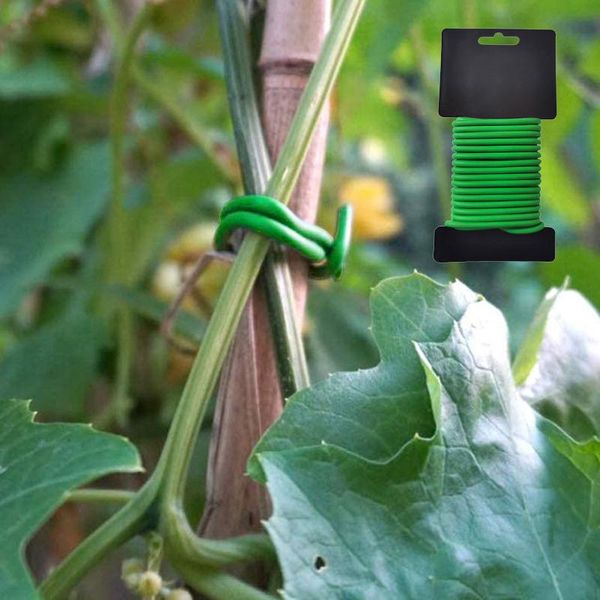 garden plant potted climbing green iron wire covered with lastics domestic use floriculture manual diy soft binding other supplies
garden plant potted climbing green iron wire covered with lastics domestic use floriculture manual diy soft binding other supplies