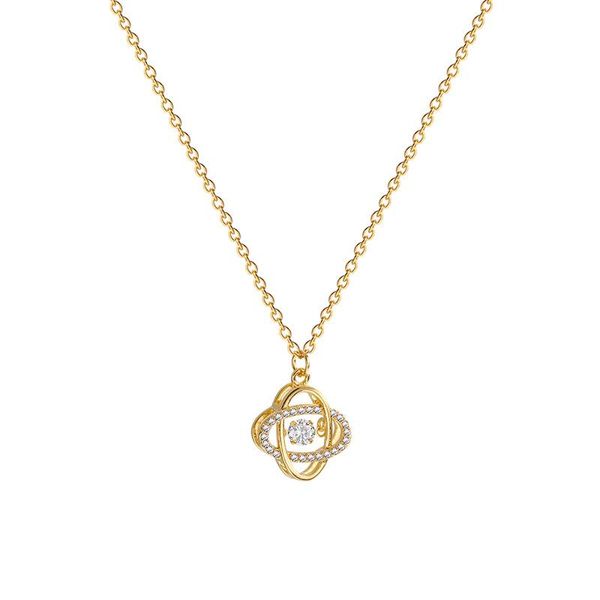 pendant necklaces niche design sense titanium steel necklace double ring zircon simple clavicle chain wholesale for woman trend, Silver
pendant necklaces niche design sense titanium steel necklace double ring zircon simple clavicle chain wholesale for woman trend, Silver