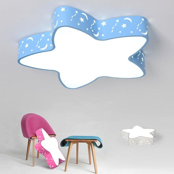children's room ceiling lamp eye protection boy girl bedroom simple creative cartoon five-pointed star lights
children's room ceiling lamp eye protection boy girl bedroom simple creative cartoon five-pointed star lights