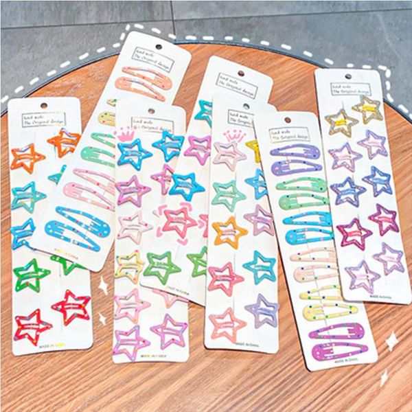 hair accessories 10pcs/set baby children cute colors star ornament clips women girls sweet barrettes hairpins kids, Slivery;white
hair accessories 10pcs/set baby children cute colors star ornament clips women girls sweet barrettes hairpins kids, Slivery;white