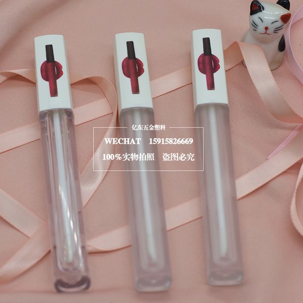 factory wholesale design new new transparent frosted lip gloss lip glaze tube heat transfer printing high grade plastic 
factory wholesale design new new transparent frosted lip gloss lip glaze tube heat transfer printing high grade plastic