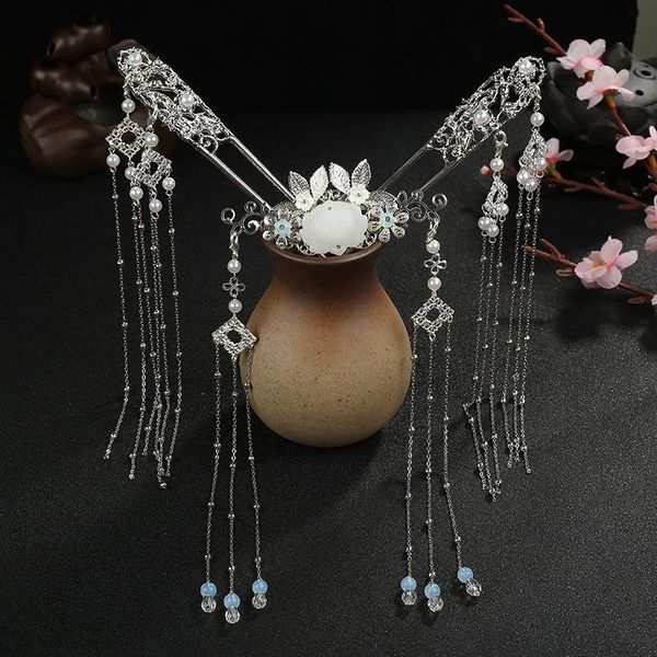 party masks hanfu cheongsam long tassel hairpin ancient costume step shake headdress antiquity hair crown kanzashi ornament set cosplay
party masks hanfu cheongsam long tassel hairpin ancient costume step shake headdress antiquity hair crown kanzashi ornament set cosplay