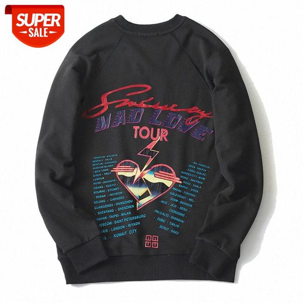 autumn and winter clothes men's light speed love cracking printing craftsmanship personality european american trendy brand hip-hop sw, Black
autumn and winter clothes men's light speed love cracking printing craftsmanship personality european american trendy brand hip-hop sw, Black
