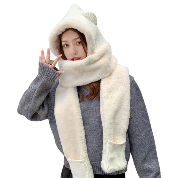 hats, scarves & gloves sets women plush warm hooded scarf winter kids 3 in 1 for hood hat glove set ladies, Blue;gray
hats, scarves & gloves sets women plush warm hooded scarf winter kids 3 in 1 for hood hat glove set ladies, Blue;gray