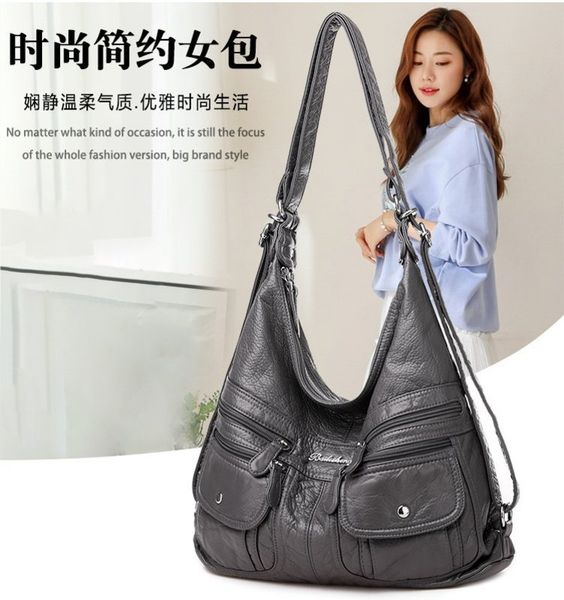 messenger bags messenger bagssingle women's fashion style multi-function washing soft leather double shoulder bag large capacity messen
messenger bags messenger bagssingle women's fashion style multi-function washing soft leather double shoulder bag large capacity messen