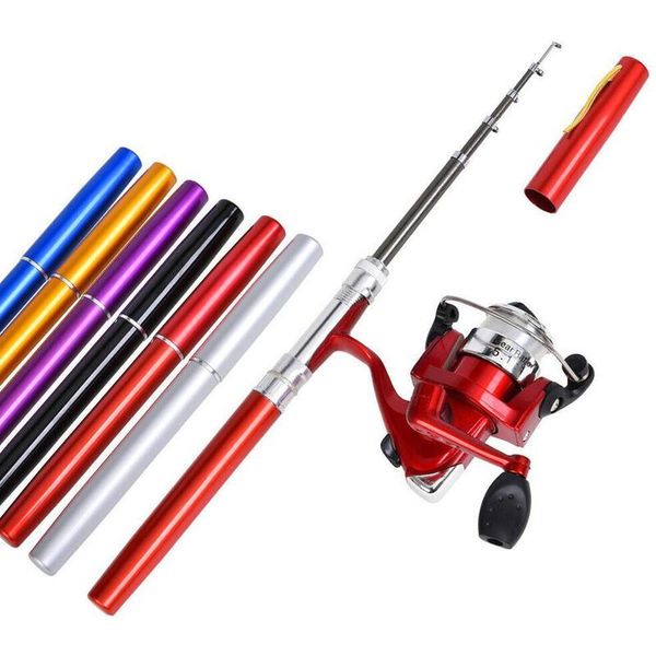 portable mini fishing rod pen-shaped folding with reel outdoor river and lake boat rods
portable mini fishing rod pen-shaped folding with reel outdoor river and lake boat rods