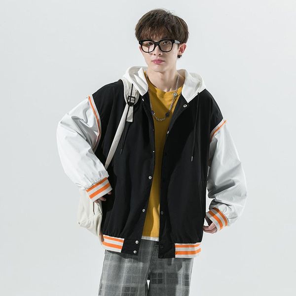 men's jackets 2021 hoodies jacket for mens style clothing korea fashion clothes oversized coat casual plus size patchwork long sleeve, Black;brown
men's jackets 2021 hoodies jacket for mens style clothing korea fashion clothes oversized coat casual plus size patchwork long sleeve, Black;brown