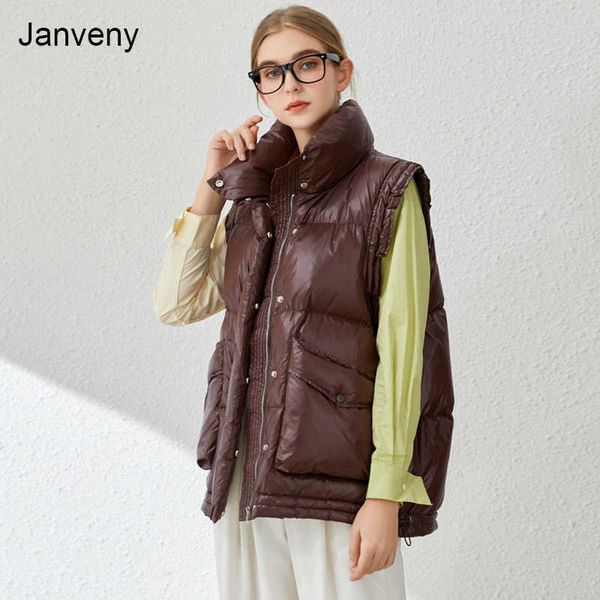 windproof lightweight warm waistcoat ultra light duck down vest women loose gilet sleeveless autumn winter female jacket 211008, Black;white
windproof lightweight warm waistcoat ultra light duck down vest women loose gilet sleeveless autumn winter female jacket 211008, Black;white