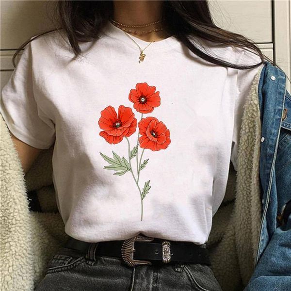 women's t-shirt red poppy women t shirt casual funny tshirts kawaii tees hipster tumblr female harajuku short sleeves shirts woman clot, White
women's t-shirt red poppy women t shirt casual funny tshirts kawaii tees hipster tumblr female harajuku short sleeves shirts woman clot, White