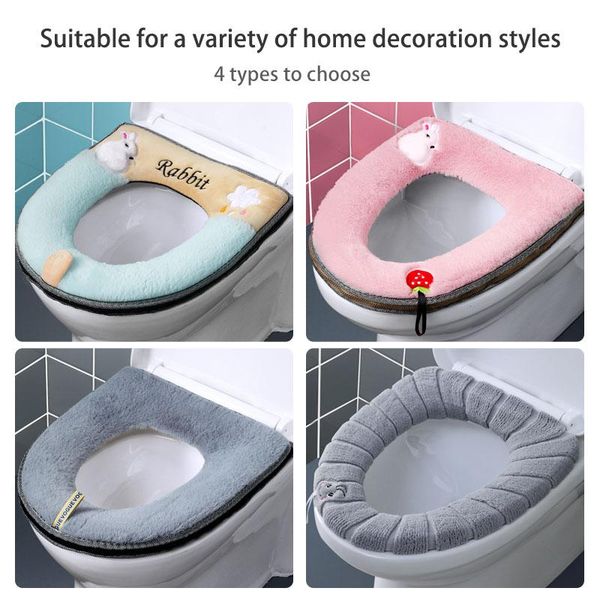 bathroom toilet seat cover set thicken soft coral velvet rainbow color zipper case warm waterproof wc potty swz024 covers
bathroom toilet seat cover set thicken soft coral velvet rainbow color zipper case warm waterproof wc potty swz024 covers