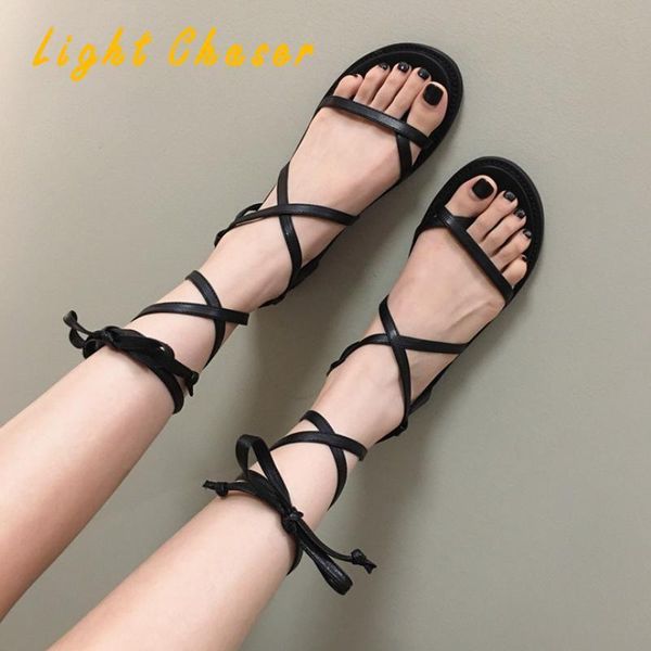 sandals black lace-up women 2021 summer thick-soled casual flat ankle roman shoes open-toe beach
sandals black lace-up women 2021 summer thick-soled casual flat ankle roman shoes open-toe beach