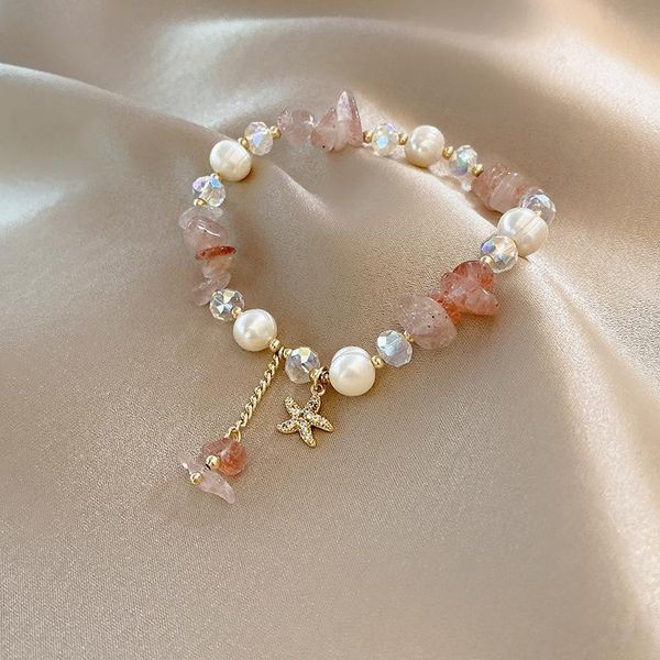 charm bracelets origin summer chic genuine pearl natural stone beaded bracelet for women girls gold color small star pendant, Golden;silver
charm bracelets origin summer chic genuine pearl natural stone beaded bracelet for women girls gold color small star pendant, Golden;silver