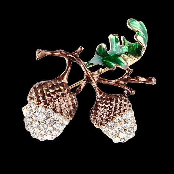 pins, brooches rhinestone pine tower enamel men women's plants weddings banquet party brooch oak acorns, Gray
pins, brooches rhinestone pine tower enamel men women's plants weddings banquet party brooch oak acorns, Gray
