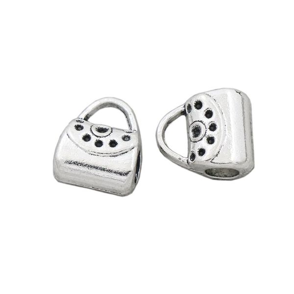 alloy handbag bag big hole beads 10.7x9.6mm antique silver spacers fit european bracelets jewelry diy l1476 172pcs/lot, Black
alloy handbag bag big hole beads 10.7x9.6mm antique silver spacers fit european bracelets jewelry diy l1476 172pcs/lot, Black