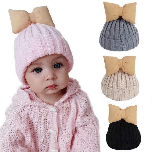 1-4y autumn winter wool knitted beanie caps for toddler kids baby girls boys solid warm windproof sweet hats with big bow &, Yellow
1-4y autumn winter wool knitted beanie caps for toddler kids baby girls boys solid warm windproof sweet hats with big bow &, Yellow