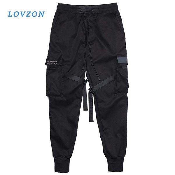 hip hop black pencil pants for men cargo streetwear pockets harem joggers fashion men's pant trousers 2021
hip hop black pencil pants for men cargo streetwear pockets harem joggers fashion men's pant trousers 2021