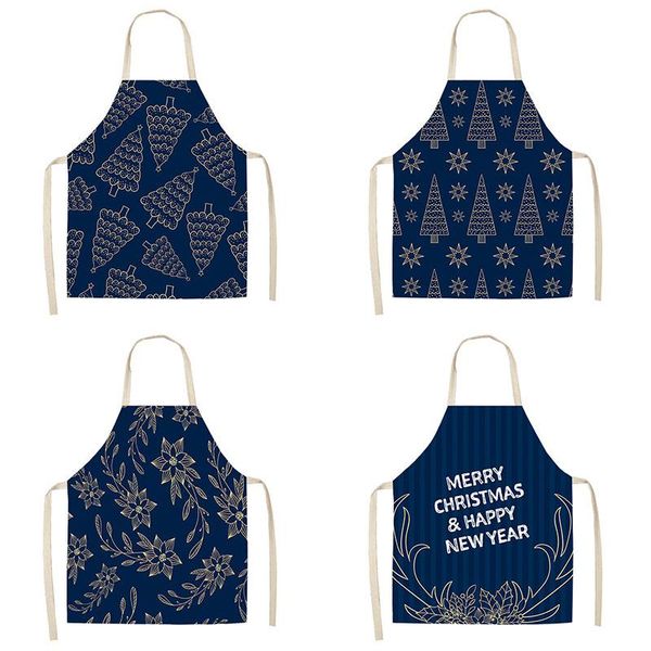 blue christmas santa apron printed kitchen aprons for women linen home cooking coffee baking waist pinafore cleaning tools
blue christmas santa apron printed kitchen aprons for women linen home cooking coffee baking waist pinafore cleaning tools