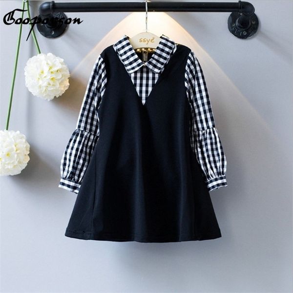 gooporson fall kids clothes fashion plaid long sleeve princess dress autumn little girls costume vestidos children clothing 210715, Red;yellow
gooporson fall kids clothes fashion plaid long sleeve princess dress autumn little girls costume vestidos children clothing 210715, Red;yellow