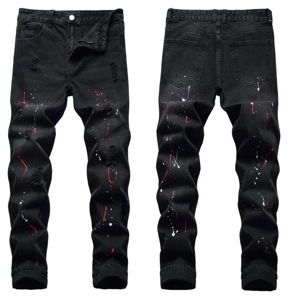 men's jeans 2021 summer season men's straight casual trousers pants trendy brand, Blue
men's jeans 2021 summer season men's straight casual trousers pants trendy brand, Blue
