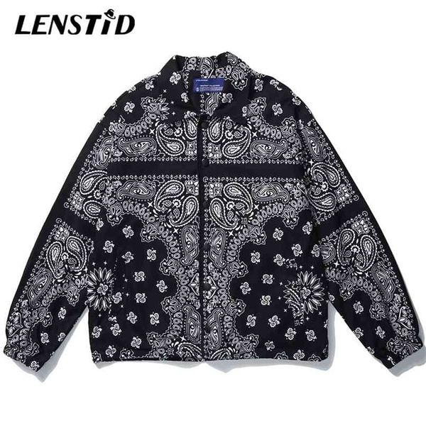 lenstid mens wear hip hop bandana paisley pattern bomber jackets windbreaker harajuku streetwear autumn casual coats 210818, Black;brown
lenstid mens wear hip hop bandana paisley pattern bomber jackets windbreaker harajuku streetwear autumn casual coats 210818, Black;brown