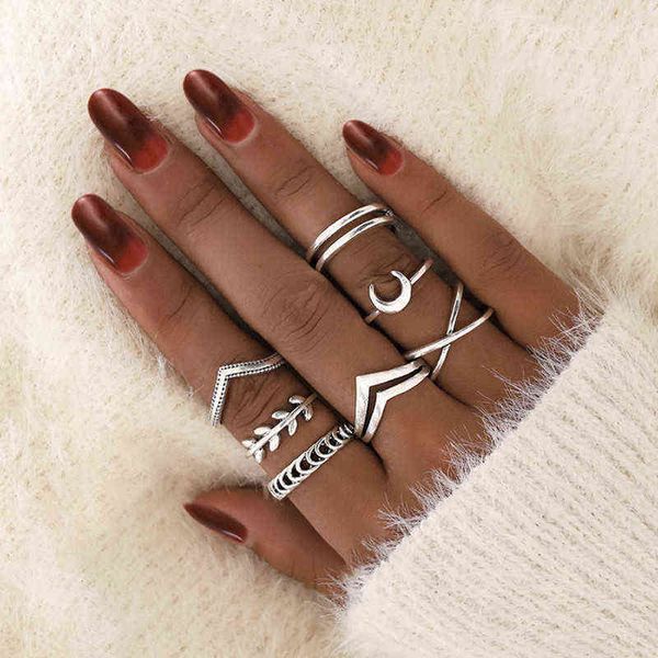 7pcs retro fashion personality leaf cross moon rings for women knuckle ring jewelry gifts g1125, Slivery;golden
7pcs retro fashion personality leaf cross moon rings for women knuckle ring jewelry gifts g1125, Slivery;golden